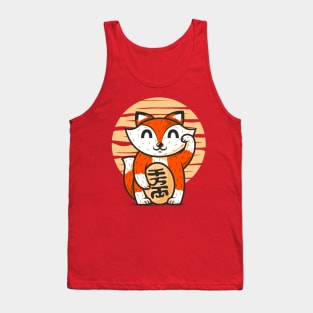 Lucky Autumn Fox Tank Top